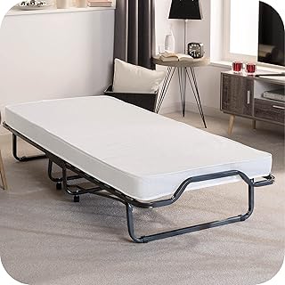 Beautissu Gästebett klappbar 90×200 cm – langlebiges & faltbares Reisebett inkl Schutzhülle &…