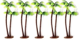 5 stücke Kokospalme Miniatur Pflanzentöpfe Bonsai Craft Micro Landschaft Künstliche Pflanzen P…