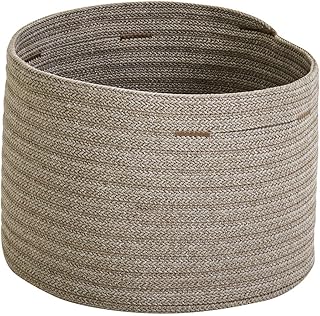 Korb Größe M – vielseitige Aufbewahrung & Wohnaccessoire – Farbe Sand – robust, hochwerti…