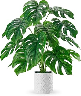 Der Rose Kunstpflanze Künstliche Pflanzen Wie Echt 71 cm Kunstpflanzen Groß Fake Plant für Boh…