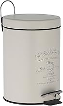 axentia 126794 Kosmetikeimer Paris, Mülleimer aus Metall als Badausstattung, Abfalleimer mit 3 L…