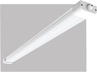 LED Feuchtraumleuchte 60CM mit 18W 1980Lumen in Neutralweiß 4000K, Ultraslim Deckenleucht Wasser…