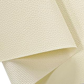 XHT Hochwertiges Kunstleder Meterware, Lederimitat, Wasserdicht, Nähen, Reparatur, Premium Leder…