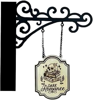 Bücherregal Dark Romance Abschnitt Schilder – Bucheckenschilder | Buchdekoration für und Lese…