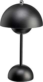 Luxus – Tischlampe Touch Deluxe – Josephine – Schwarz – H30 x Ø16 – Terrassenlampe – Schreibtisc…