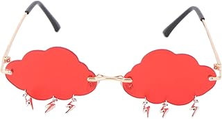 Veemoon Blitz Kreativ Süß Polarisierte Sonnenbrillen Für Damen Disco Lustige Party Sonnenbrill…