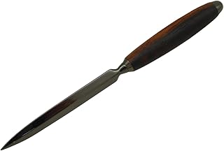 Edler Brieföffner mit Griff aus Edelhölzern, Modell Schwert, Holz handgedrechselt (Ebenholz Mak…