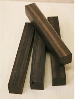 ‚Holz „Makassar Ebenholz für Drechsler, Bau Stifte 300 mm x 38 mm x 38 mm