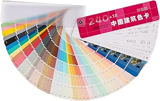 NOLITOY 1 Satz Lackfarbkarte Stichwort Farbmusterkarten Malen Farbig Innere Palette Glanz Farbkar…