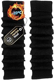 Warme Stulpen Damen mit Wolle – Weich, Flexibel. Beinstulpen Wolle Stulpen für Winter, wenn es K…