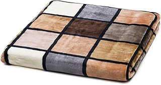 Gözze – Weiche Kuscheldecke, Cashmere Feeling, Hohes Stoffgewicht 500 g/m², Antigua, 150 x 200 …