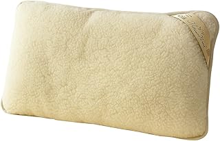 1 x Merinowolle Gütezeichen Kissen Schlafkissen 900g Merino Wolle 40 x 80cm Schurwolle