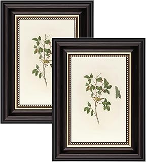 Bilderrahmen Vintage 10×15 2er Set, Retro Fotorahmen zum Aufhängen und Aufstellen, Shabby Chic P…