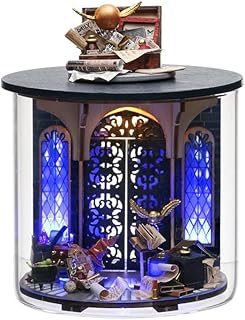 Foyucool Miniatur Haus Bausatz für Erwachsene, Kreatives DIY Puppenhaus aus Holz, Dekoratives DI…