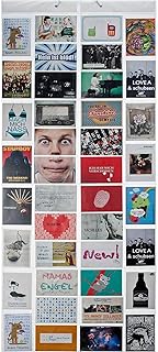 GOODS+GADGETS Fotovorhang XXL Bildervorhang Photo-Vorhang mit 40 Taschen für 80 10 x 15 cm Fotos…