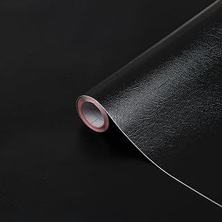 d-c-fix Möbel-Klebefolie Schwarz, 45 cm x 2 m – abwaschbare und selbstklebende Deko-Folie für K…