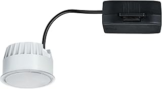 Paulmann 93069 Nova LED Einbauleuchte Modul Coin rund 50mm 6W 470lm 230V 2700K Satin rund Deckens…