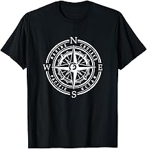 Kompass maritimes Design Kompass Kapitän Seemann Ozean T-Shirt