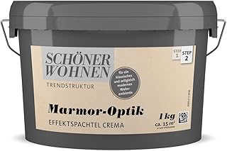 Marmor-Optik Effektspachtel crema 1 kg Schöner Wohnen