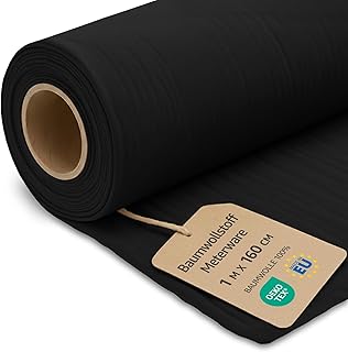 Stoff Meterware Baumwollstoff 1 M x 160 cm – Stoffe zum nähen aus reine baumwolle fabric futters…