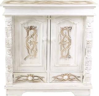 Oriental Galerie Schrank Kommode Sideboard Flurschrank Dielenschrank Telefonschrank Tribal 80 x 8…