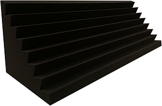 Bass Trap Absorber Lamellen (Pyramiden) Profil (4 St. Performance Ca. 100x30x30cm)