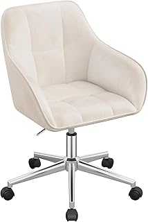 WOLTU Homeoffice Stuhl, Schreibtischstuhl, Drehstuhl, Schminkstuhl, höhenverstellbar, bis 150 kg…