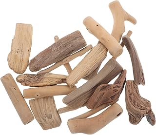 Anneome 20 Stück Teiliges Schwemmholz für Basteln und Dekoration Natürliche Treibholzstücke m…