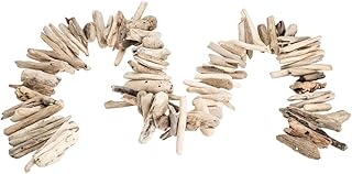 NaDeco Treibholz-Kette in Natur, Länge ca. 100cm | Treibholzkette | Treibholz-Girlande | Schwemm…