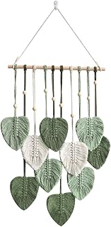 Avoik Makramee Wandbehang Handgemacht Wandteppich Boho Wohnungs Dekorationen Chic Kunst Gewebte F…