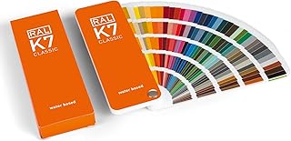 RAL K7 Farbfächer, 216 Farben, glänzend, 5 Sprachen