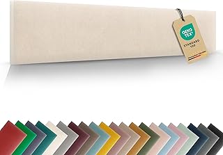 Wandpolster Wandkissen Rechteck – Samt, Polsterplatte 90 x 30 cm, Polsterpaneele, Oeko-TEX, Mad…