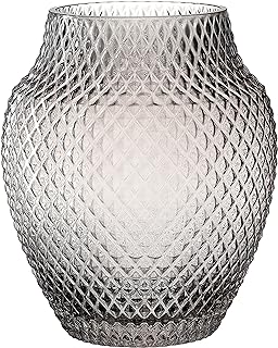 LEONARDO HOME 18673 POESIA Vase 22,5cm, Glas, grau