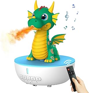 Aroma Diffuser Luftbefeuchter mit 10 Weißes Rauschen, Drachenform Diffusor für Ätherisches Öl…