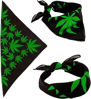 W WIDMANN MILANO Party Fashion – Bandana, 55 x 55 cm, Halstuch, Kopftuch, Accessoire für Kostüme