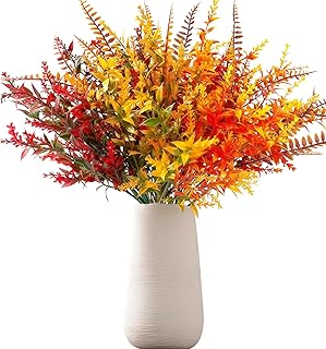 Herbstblumen Künstlich, 8 Bündel Künstlich Herbststrauß Kunstblumen Herbstdeko, Künstliche B…