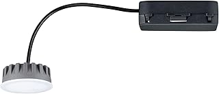 Paulmann 93078 Nova Plus LED Einbauleuchte Modul Coin 50mm 6W 470lm 230V 2700K Satin dimmbar Deck…