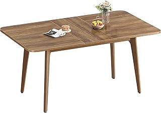 VASAGLE Esstisch, Esszimmertisch, Küchentisch, ausziehbare Tischplatte, 120 kg belastbar, für E…