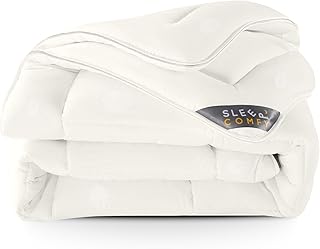 SLEEP COMFY 100% Australische Schurwolle Bettdecke 135×200, Allergikerfreundliche & Temperaturaus…