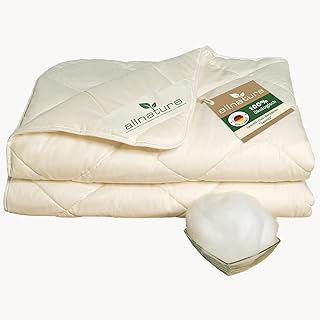 allnatura Lyovita Lycocell-Duo 135×200 cm Bettdecke – warme Winter-Decke optimal klimatisierend f…