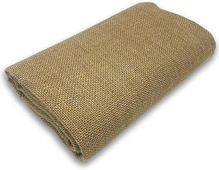 EDGEAM 200cm Jute Stoff Meterware 160cm Breit, Sackleinen aus Naturfasern 280g/m², Jutestoff zum…