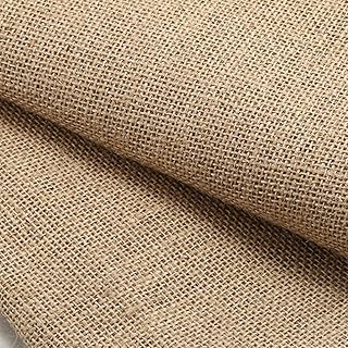 Jute Gewebe Jutestoff 160 cm Breit, Sackleinen aus Naturfasern, Jutestoff zum Nähen, Basteln, De…