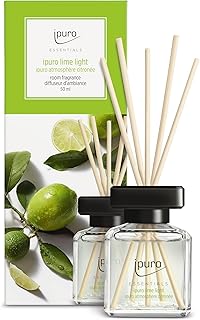 ipuro – Essentials Raumduft LIME LIGHT 50ml | Raumerfrischer mit Zitronengras, Bergamotte, Orange…