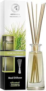 Raumduft Diffuser Zitronengras 100ml – Natürliches ätherisches Zitronengrasöl – Lufterfrischer…