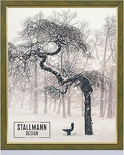 My Frames‘ Bilderrahmen 30 x 40 cm | Farbe: Gold gewischt | nostalgischer Retro Rahmen – kombinie…