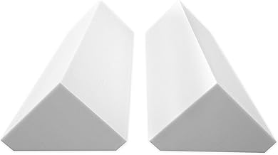 platino24 2 Bass Trap Eckabsorber 2x aus Basotect G+ hellgrau je 205x205x1000 mm HiFi Akustik Ele…