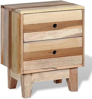 Home & Garden-Bedside Cabinet Solid Reclaimed Wood-Möbel Wahl