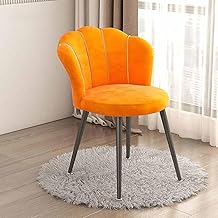 Sessel mit Samtakzenten, stilvoller Sessel mit Metallbeinen, perfekt für Zuhause, Schlafzimmer u…