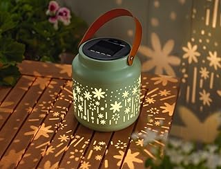 moses. Blatt & Blüte Solar-Licht Schattenzauber – Solarleuchte für Garten, Terrasse oder Balk…