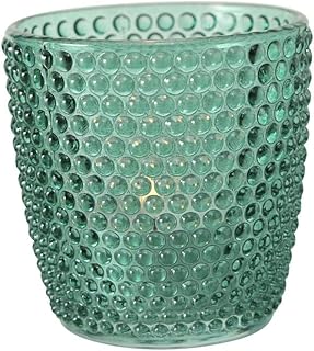 Boltze Windlicht Set Marilu 4-teilig (petrol, Deko-Gläser für Kerzen / Teelichter, Kerzenständ…